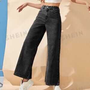 High Waist Wide Leg Jeans
